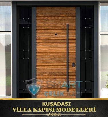 Kuşadası Villa Kapısı Modelleir Villa Giriş Kapısı Fiyatları Villa Kapıları Kuşadası Çelik Kapı Dış Mekan Kompozit Villa Kapısı
